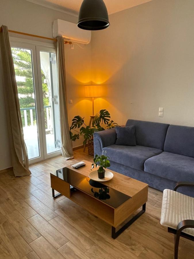 Cosy Apartment With Sea View Close To The Beach Нікіана Екстер'єр фото