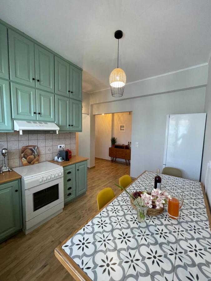Cosy Apartment With Sea View Close To The Beach Нікіана Екстер'єр фото