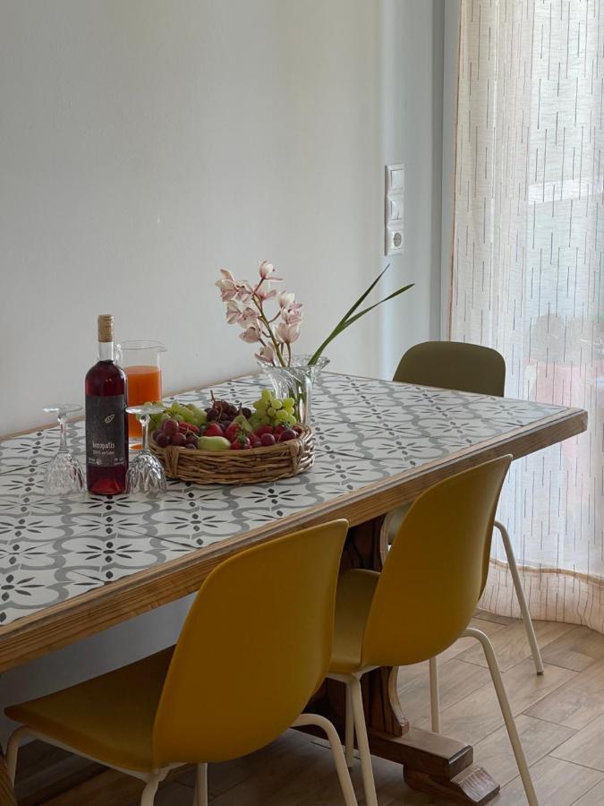 Cosy Apartment With Sea View Close To The Beach Нікіана Екстер'єр фото